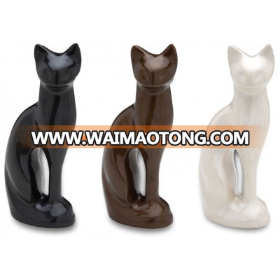 Wholesaler of Brass Black Cat Cremation Urns