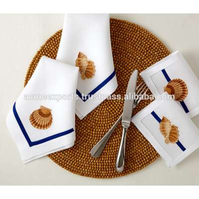 Wooden Beaded Placemats