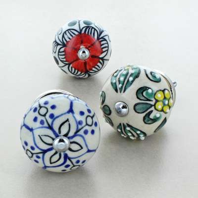 High Quality Hand Painted Ceramic Knobs