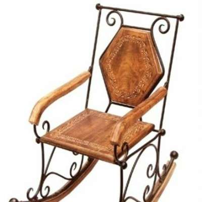 Antique Wooden Rocking Chair